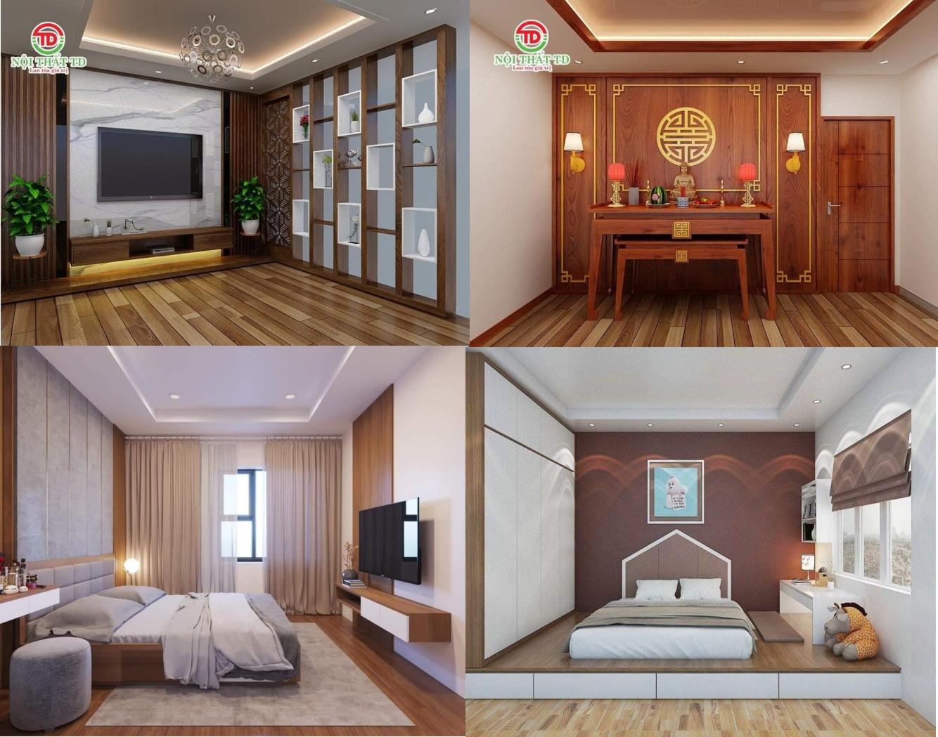 THIẾT KẾ THI CÔNG TRỌN GÓI NỘI THẤT NHÀ ĐẸP TẠI HẢI PHÒNG