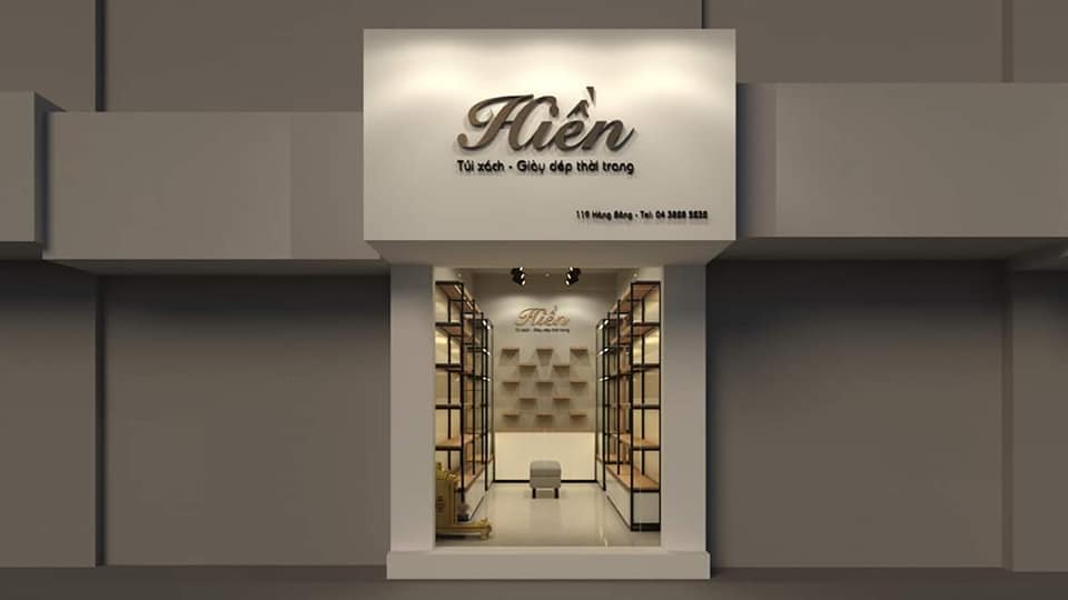 THIẾT KẾ THI CÔNG SHOP GIẦY NỮ ĐẸP SANG CHẢNH TẠI HẢI PHÒNG