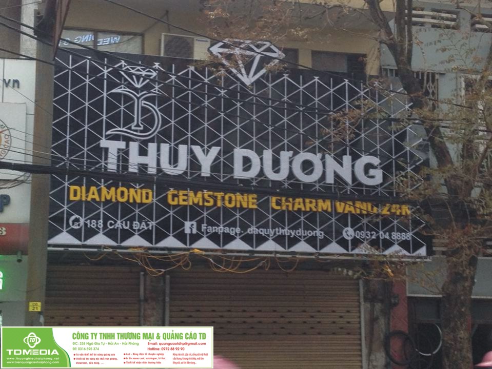 THIẾT KẾ THI CÔNG HOÀN THIỆN SHOWROOM ĐÁ QUÝ THÙY DƯƠNG HẢI PHÒNG