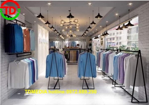 THI CÔNG BIỂN QUẢNG CÁO VÀ QUẦY KỆ SHOP THỜI TRANG ĐẸP RẺ TẠI HẢI PHÒNG
