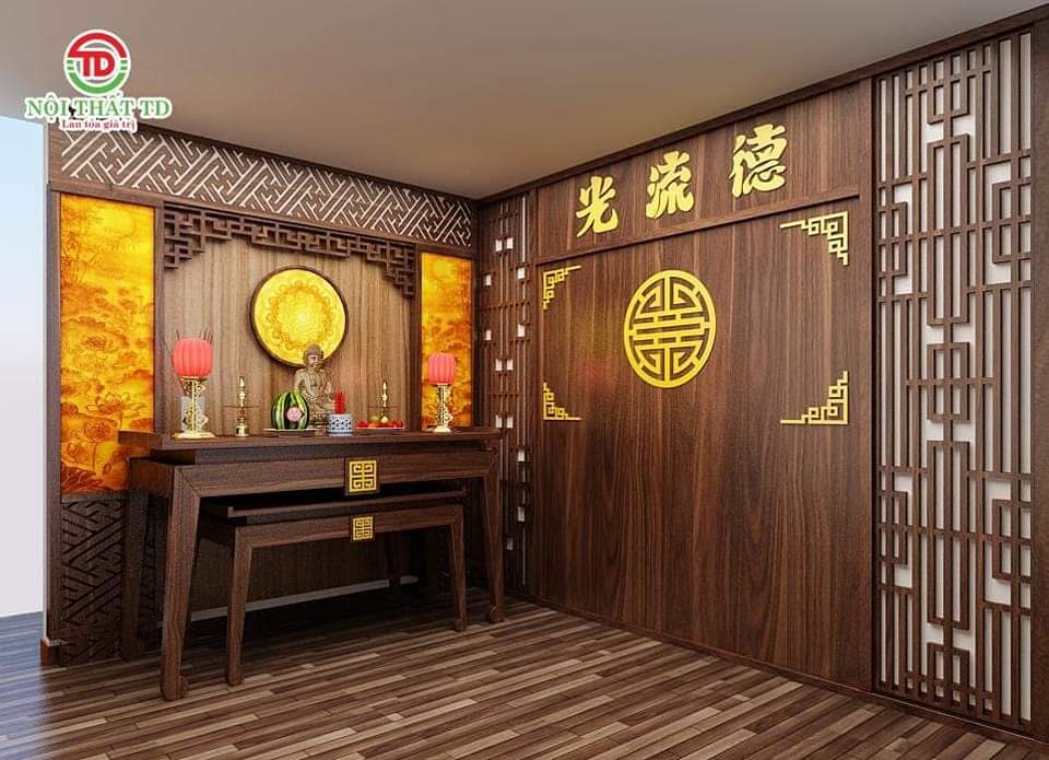 PHÒNG THỜ ĐẸP HẢI PHÒNG,CÁCH BÀI CHÍ PHÒNG THỜ CHUẨN PHONG THUỶ