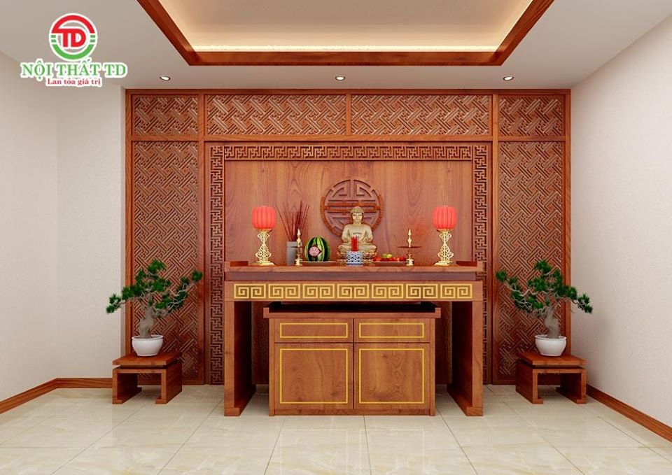 HOÀN THIỆN VÁCH NGĂN PHÒNG THỜ - BAN THỜ CHO ANH HẢI -120 ĐẰNG HẢI - HẢI PHÒNG