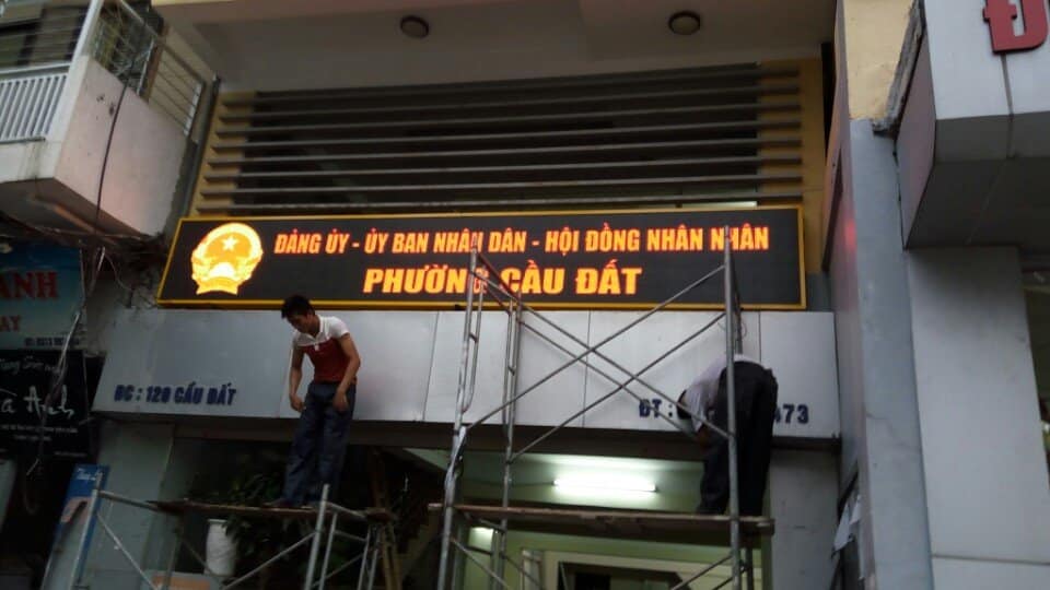 Dịch vụ làm biển led chữ chạy giá rẻ tại Hải Phòng