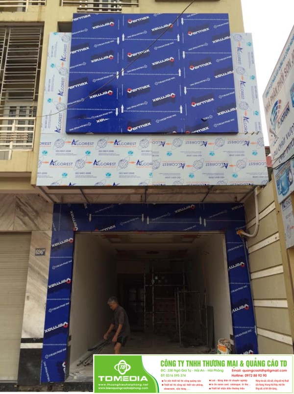 Thi công biển quảng cáo alu chữ nổi đẹp yếu tố tạo nên sự thành công của bạn