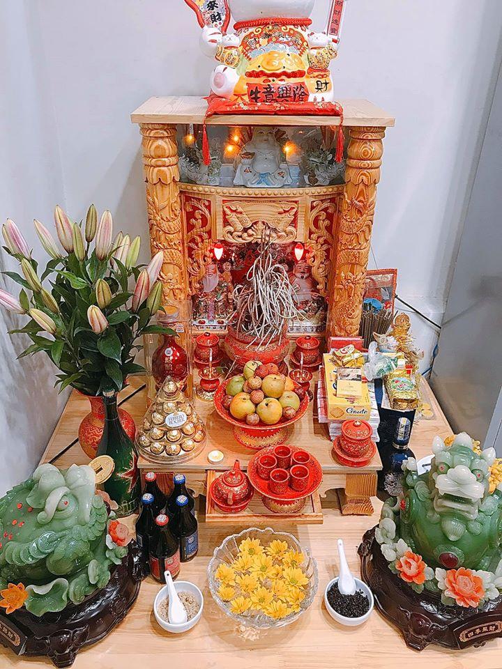 Cách đặt ban thờ Thần tài chuẩn phong thuỷ mang nhiều tài lộc cho gia chủ