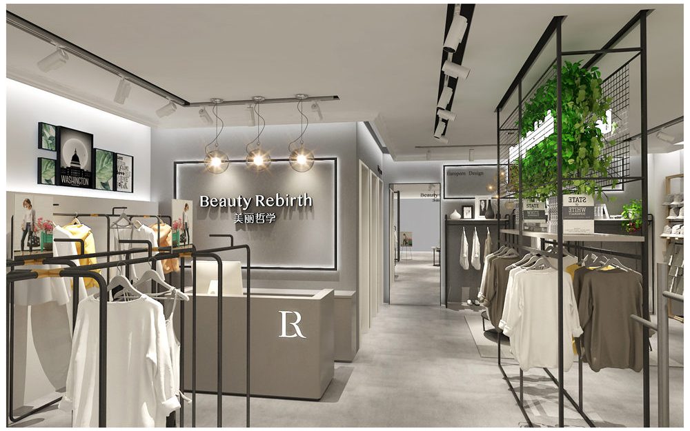 THIẾT KẾ THI CÔNG SHOP THỜI TRANG NỮ THEO PHONG CÁCH CHÂU ÂU MỚI LẠ TẠI HẢI PHÒNG