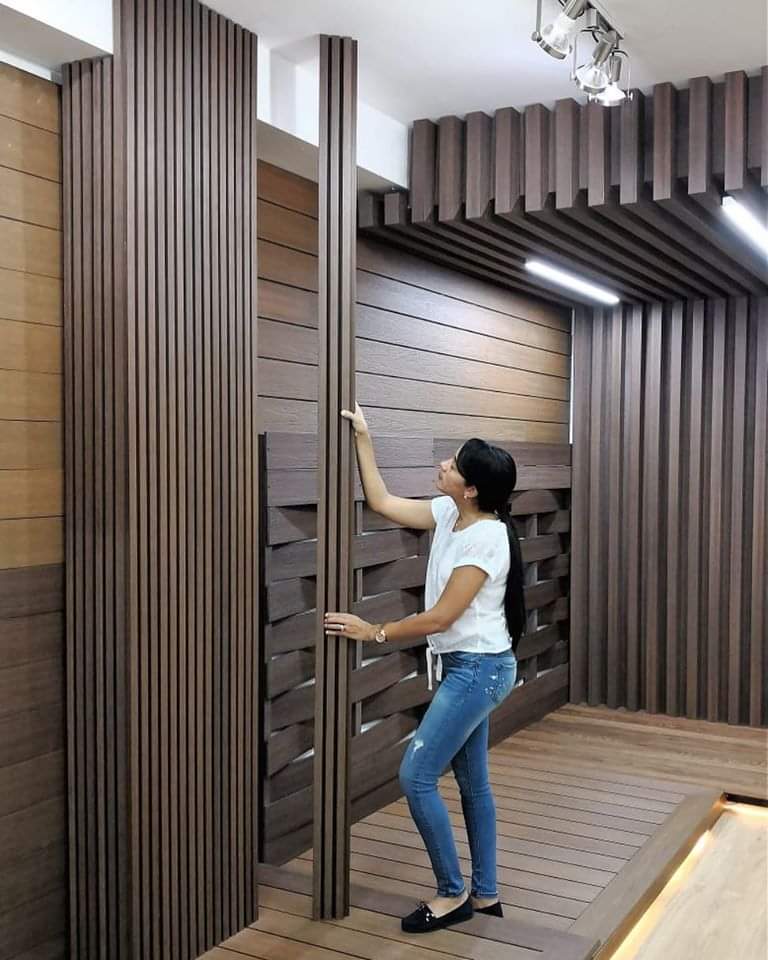 Ốp vách lam gỗ plawood đẹp rẻ nhất tại Hải Phòng