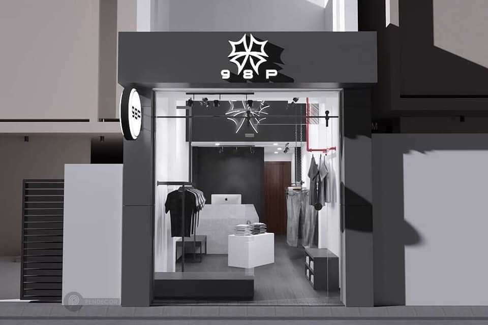 Thiết kế thi công shop nam đẹp thanh lịch sang trọng giá rẻ nhất tại Hải Phòng