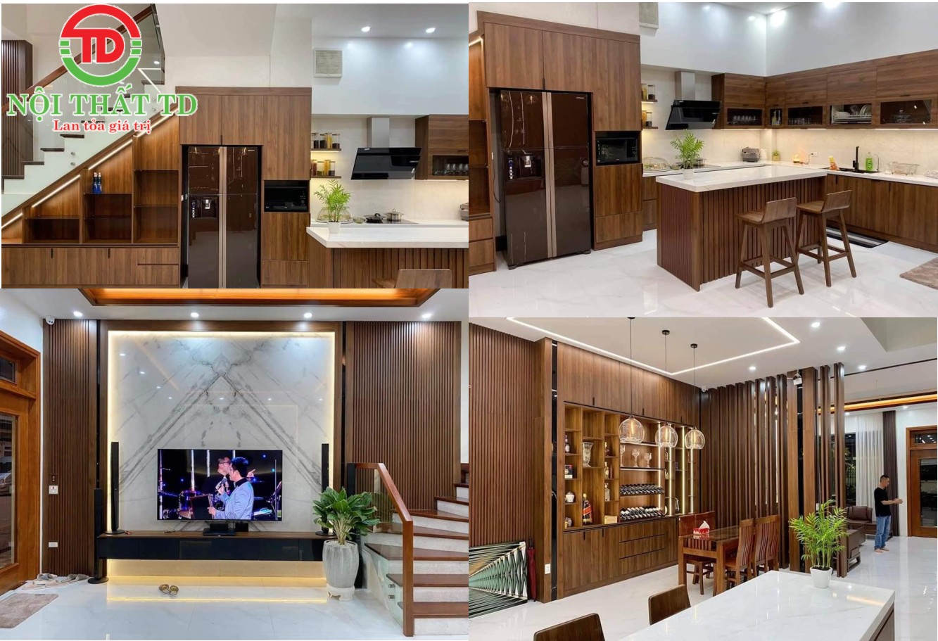 Bí quyết lưạ chọn vách trang trí phòng khách đẹp rẻ tại Hải Phòng
