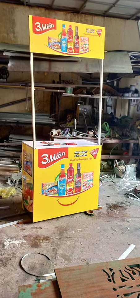 Sản xuất booth di động, quầy bán hàng di động rẻ đẹp tại Hải Phòng