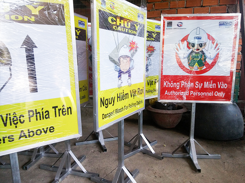 THI CÔNG BIỂN BÁO, BIỂN HIỆU CÔNG TRƯỜNG GIÁ RẺ TẠI HẢI PHÒNG