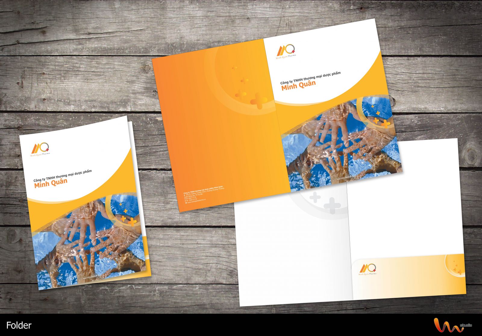 Mẫu kẹp file đẹp công ty in Hải Phòng sưu tầm
