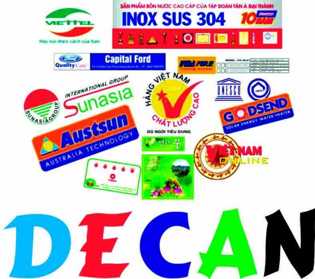 In Decal nhựa tại Hải Phòng