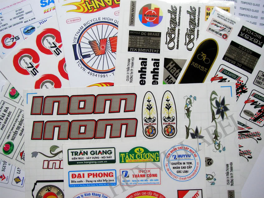 In Decal nhựa giá rẻ  tại Hải Phòng
