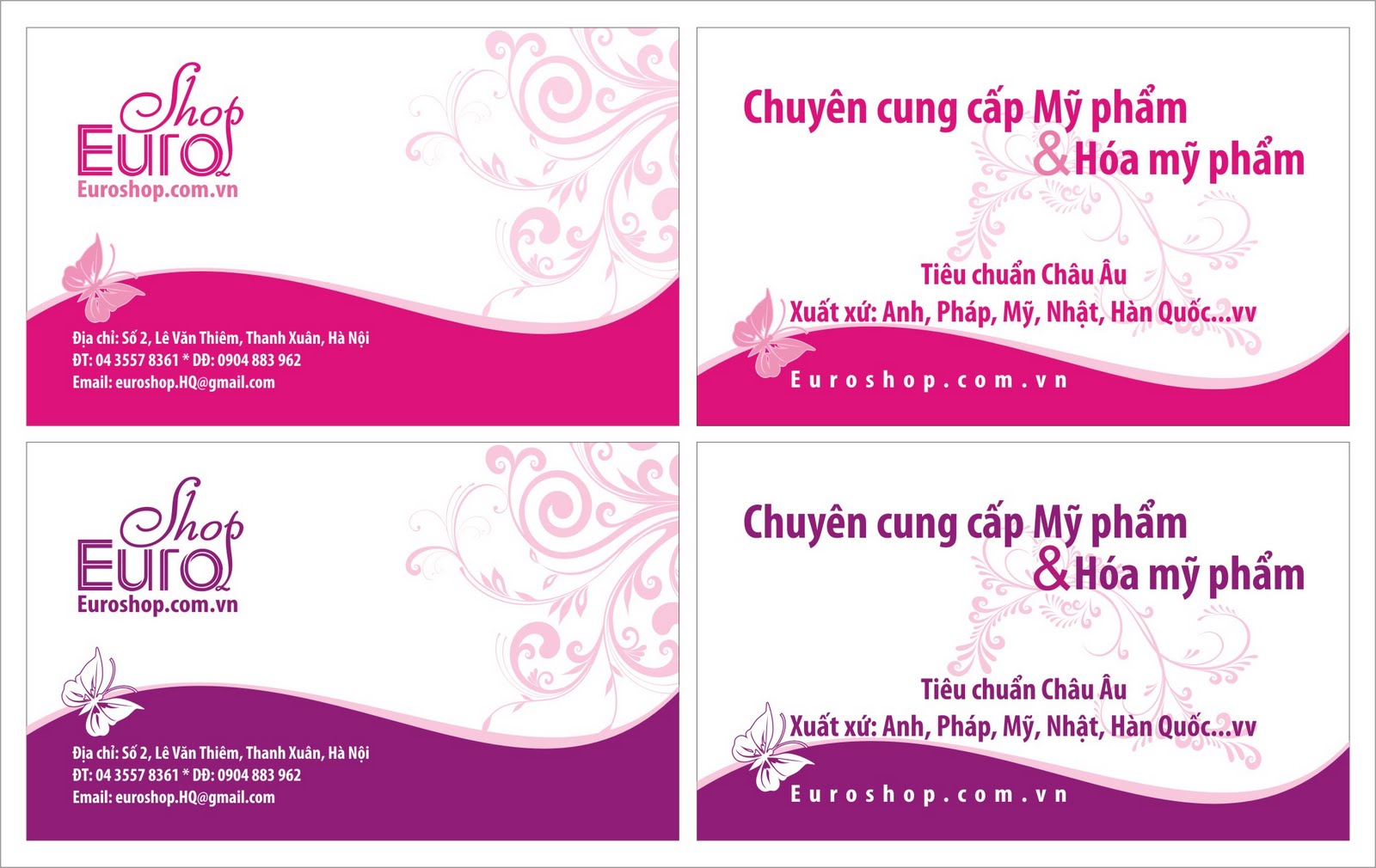 Quy trình in card visit