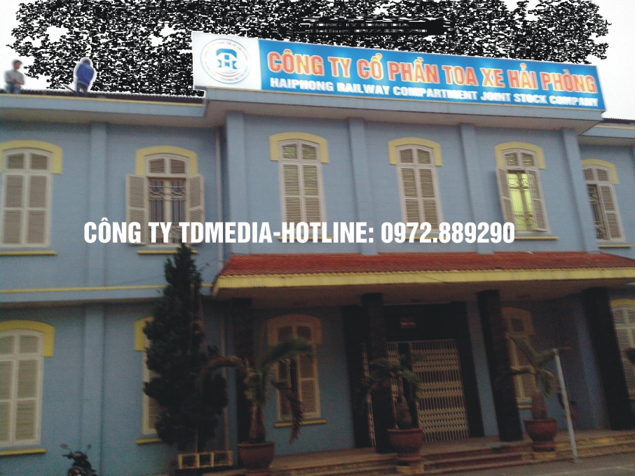 biển bạt hộp đèn