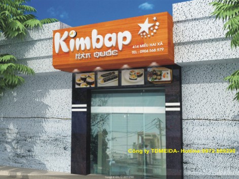 Biển quảng cáo cửa hàng, shop thời trang, showroom