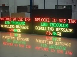 Biển điện tử đèn led ( ma trận) 3 màu