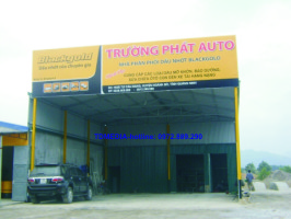 Thi công biển hãng dầu nhờn Blackgold tại Quảng Ninh