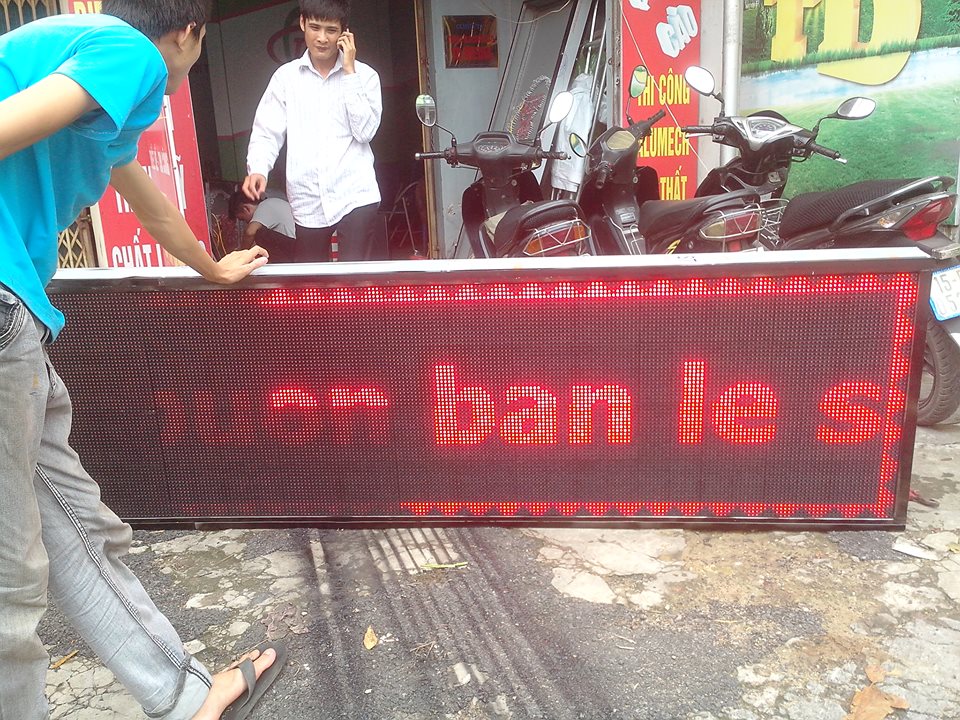 Làm biển điện tử tại 36 - Hai Bà Trưng - Hải Phòng