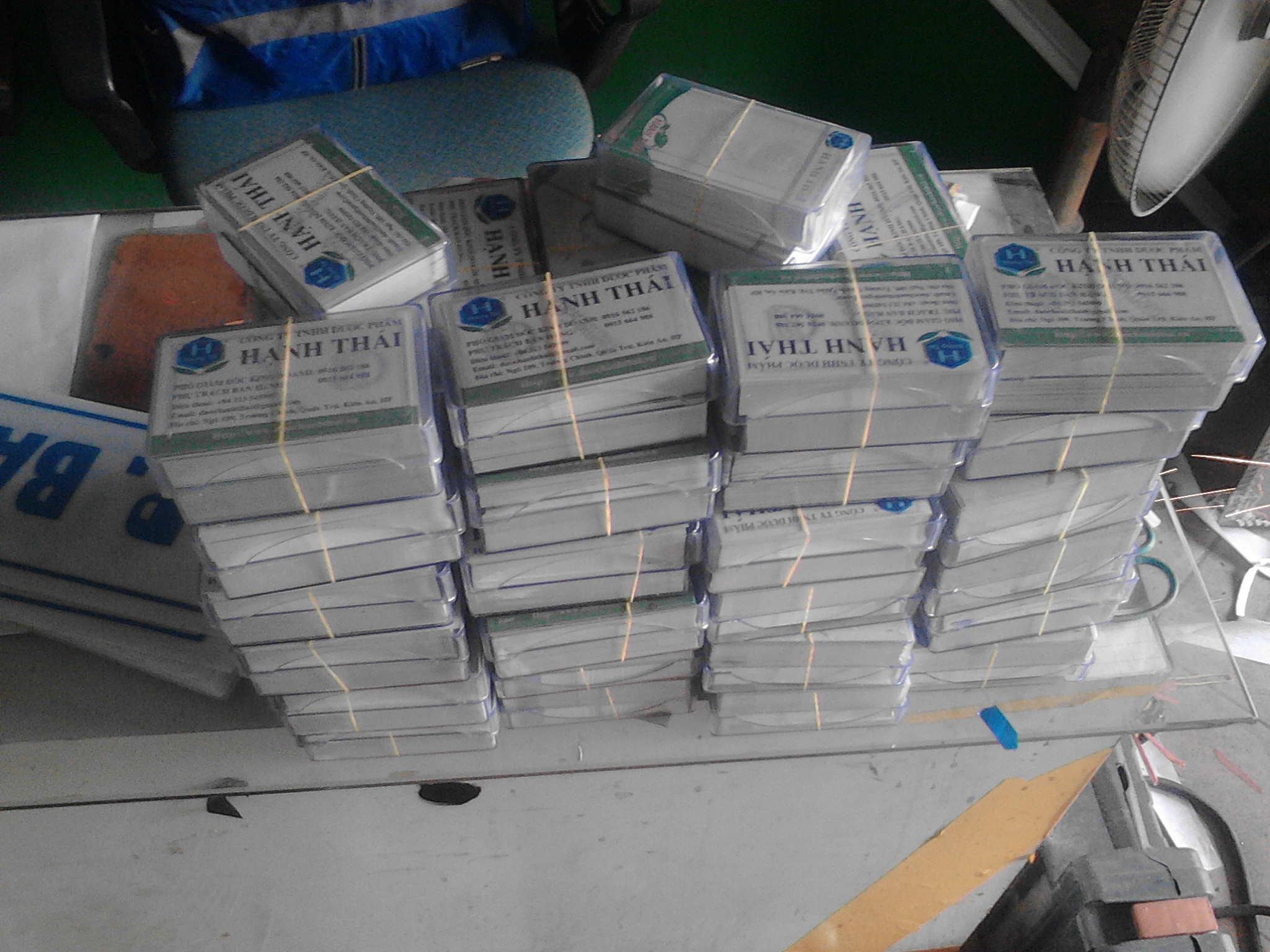 In 150 Hộp card cho công ty Hạnh Thái - Kiến An- Hải Phòng