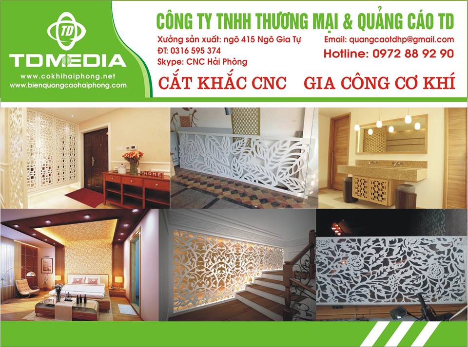 Khắc chữ trên alu, mica, cắt CNC chuyên nghiệp tại Hải Phòng