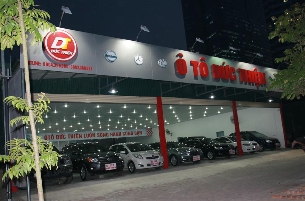Thi công biển alu salon oto tại Hải Phòng