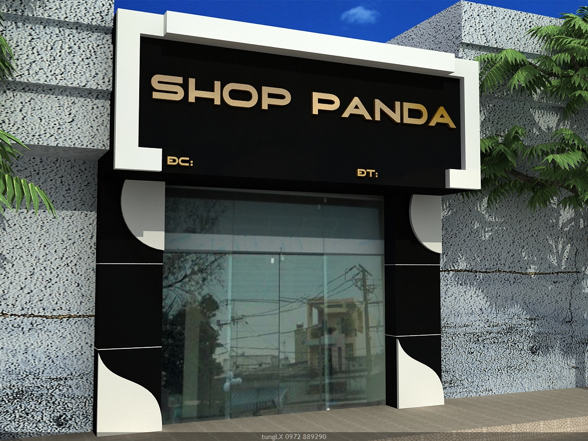 Thi công biển shop thời trang nữ Thủy Triều - TN Hải Phòng