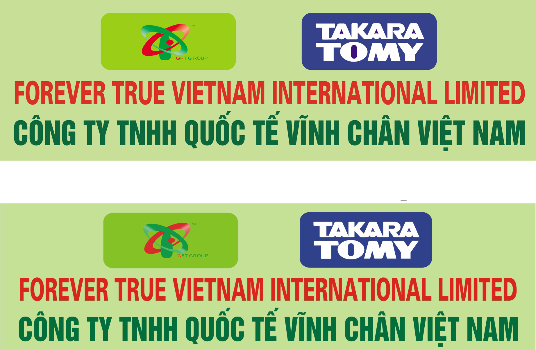 Thi công biển quảng cáo nhà xưởng công ty quốc tế Vĩnh Chân - Hải Phòng