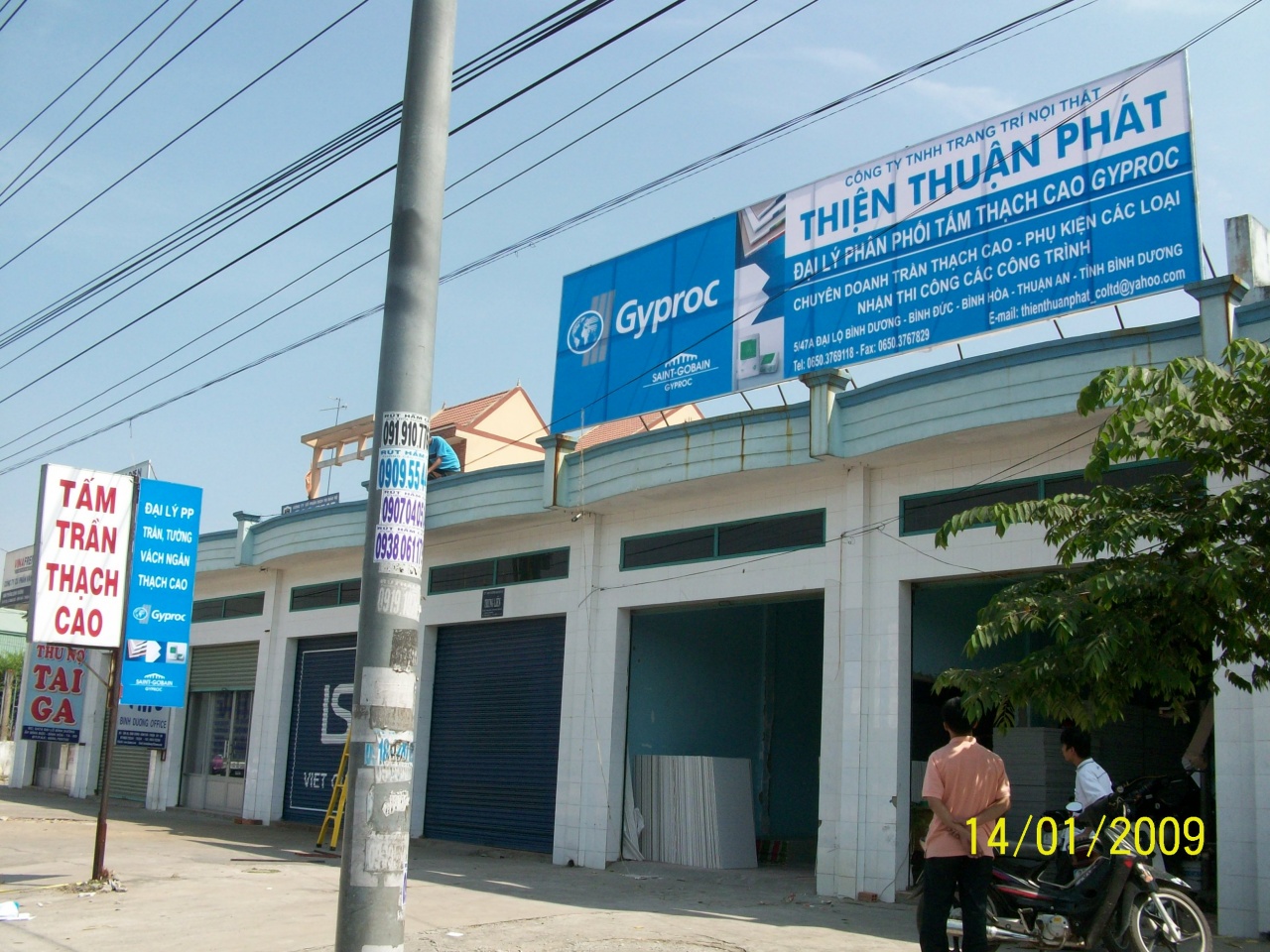 Thi công biển bạt giá rẻ tại Hải Phòng
