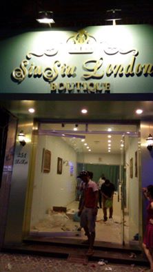 Làm biển quảng cáo led shop thời trang siu siu tại Hải Phòng