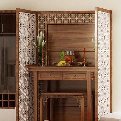 Làm vách phòng thờ nhiều mẫu đẹp tại Hải Phòng