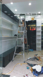 Thiết kế thi công biển hiệu và quầy kệ shop thời trang tại Hải Phòng