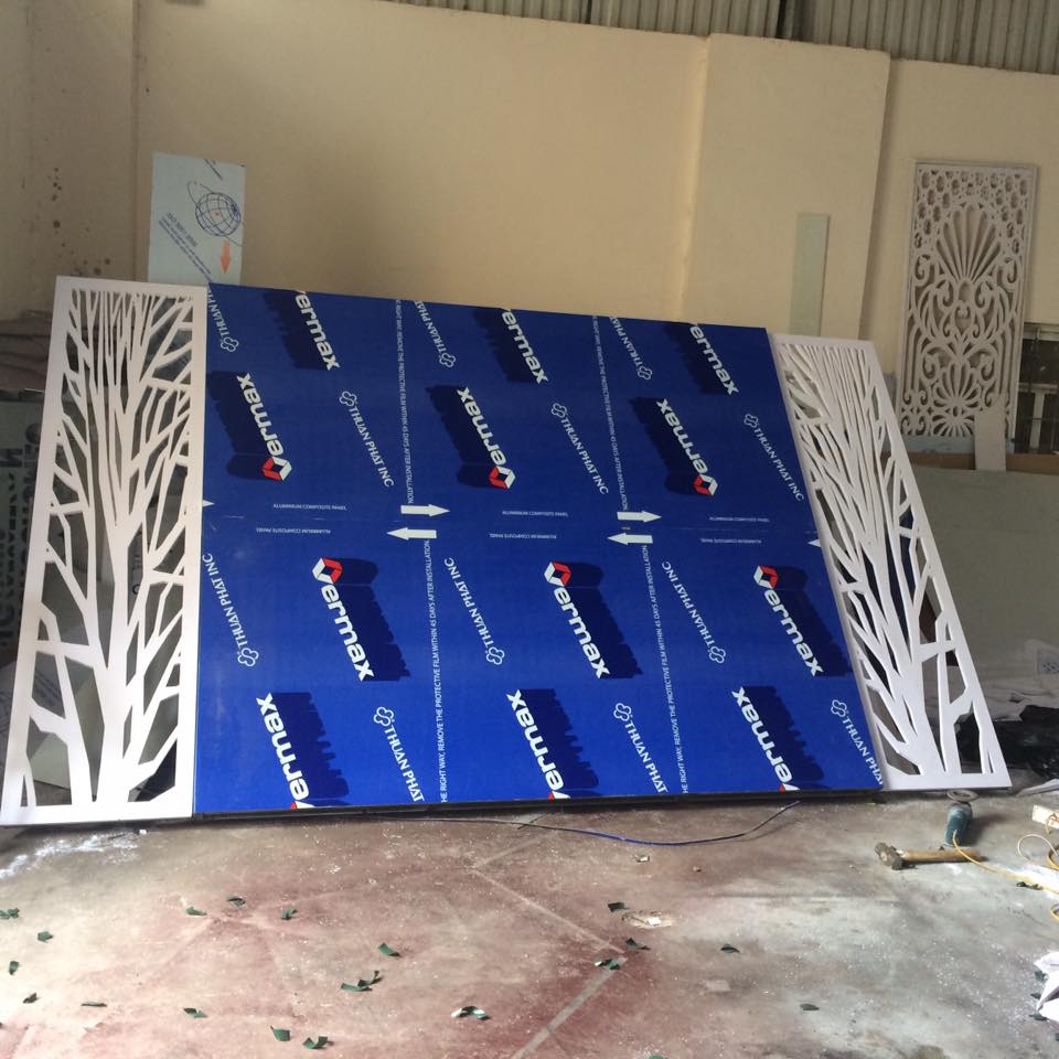 Làm vách ngăn phòng, vách CNC nhiều mẫu rẻ đẹp tại Hải Phòng