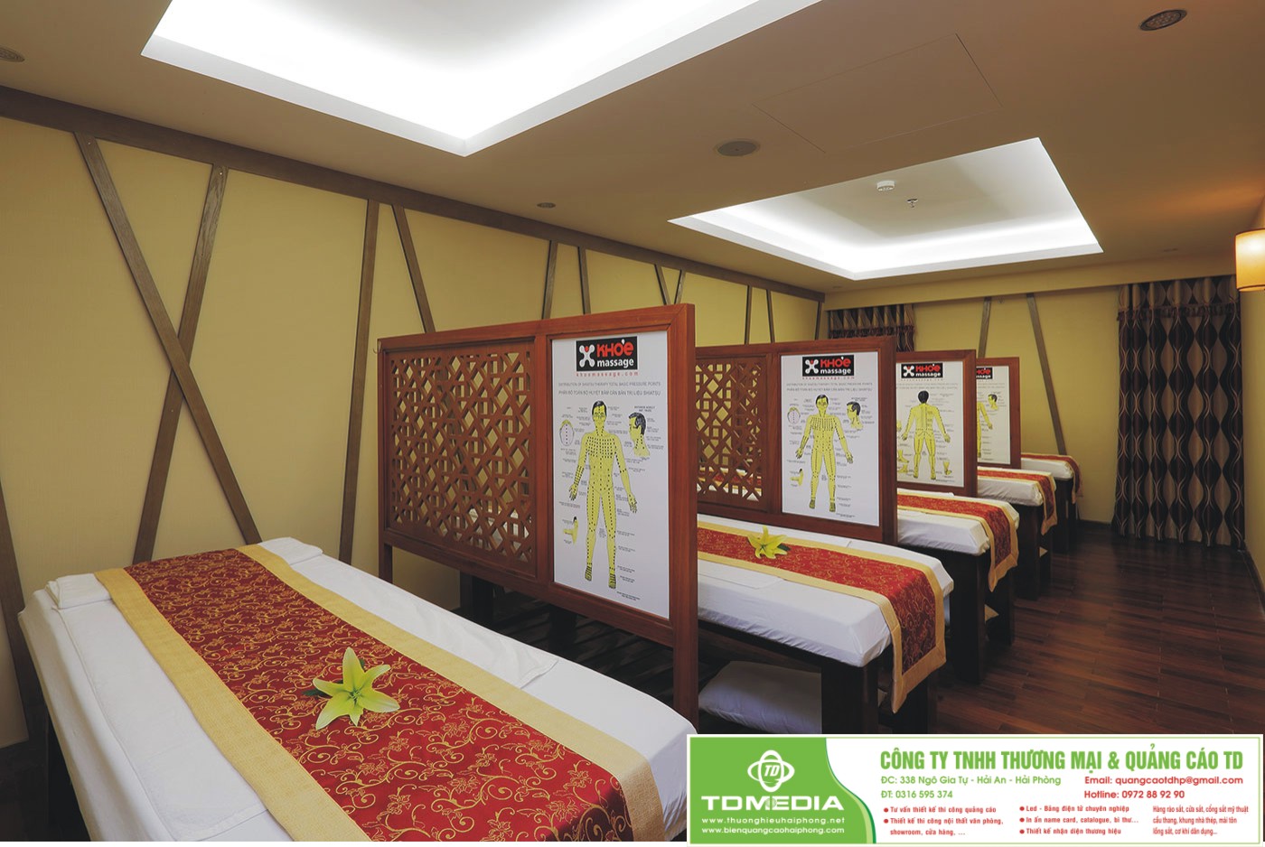 THIẾT KẾ KHÔNG GIAN NỘI THẤT SPA ĐẸP TẠI HẢI PHÒNG