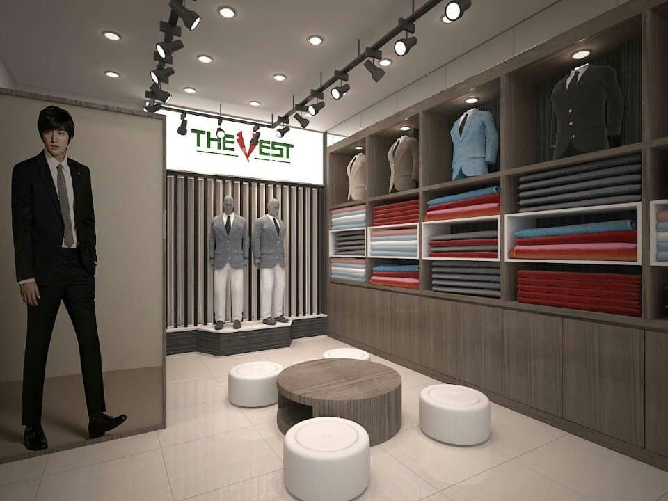 THIẾT KẾ THI CÔNG SHOP THỜI TRANG VEST NAM TẠI HẢI PHÒNG