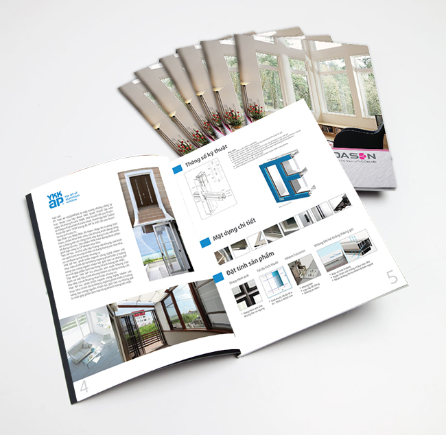 In catalogue đẹp & ấn tượng, In catalogue dep & an tuong