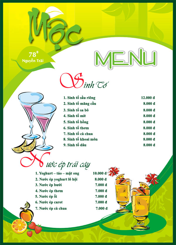 Mẫu Menu đẹp - sang trọng, Mau menu dep-sang trong