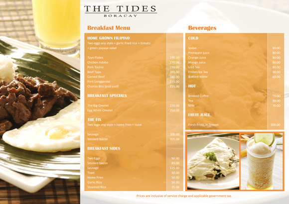 Mẫu Menu đẹp - sang trọng, Mau Menu dep -sang trong