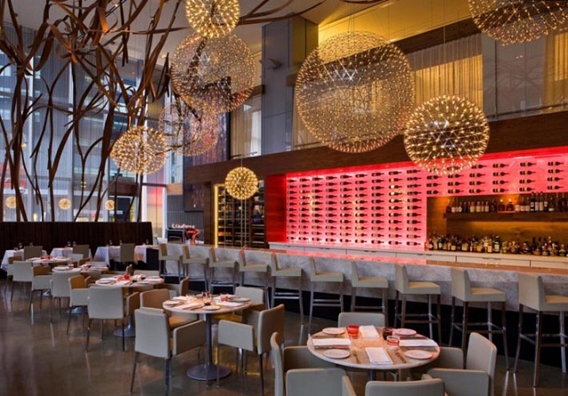 thiết kế nội thất nhà hàng marina